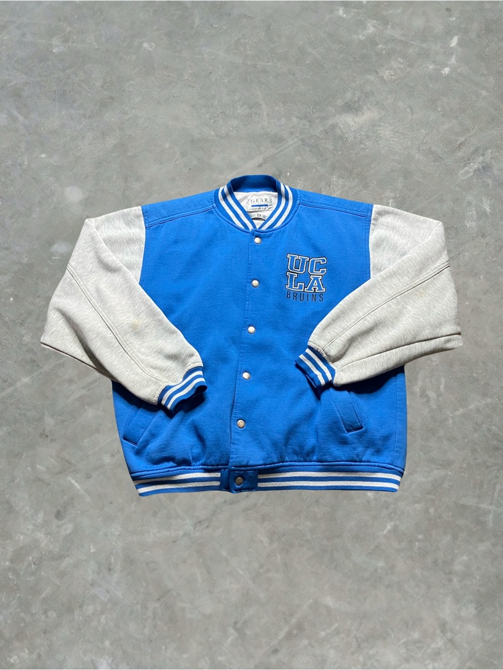 UCLA Bruins Gear For Sports Vintage Gear For Sports Varsity Jacket Mens Size XL